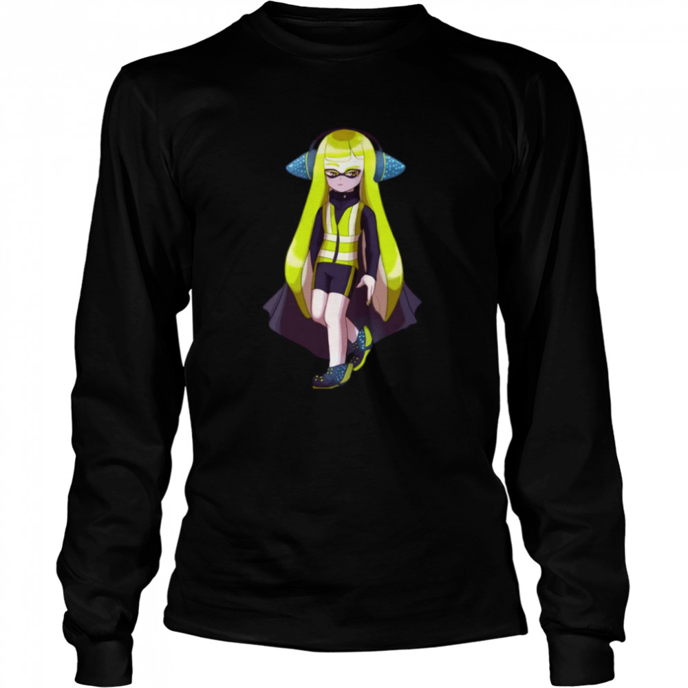 Splatoon Agent 3 shirt 4 Splatoon Agent 3 shirt Long Sleeved T-shirt