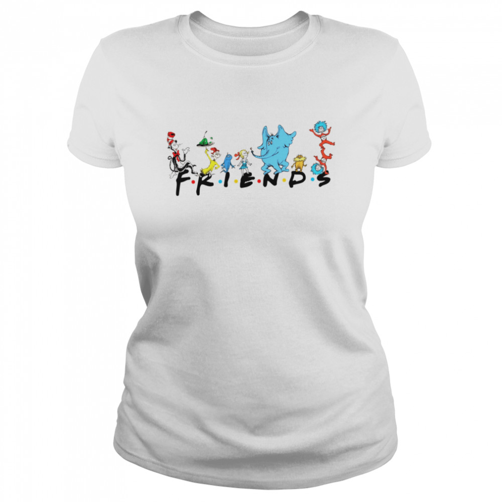 The Cat In The Hat Character Friends shirt Classic Women's T-shirt