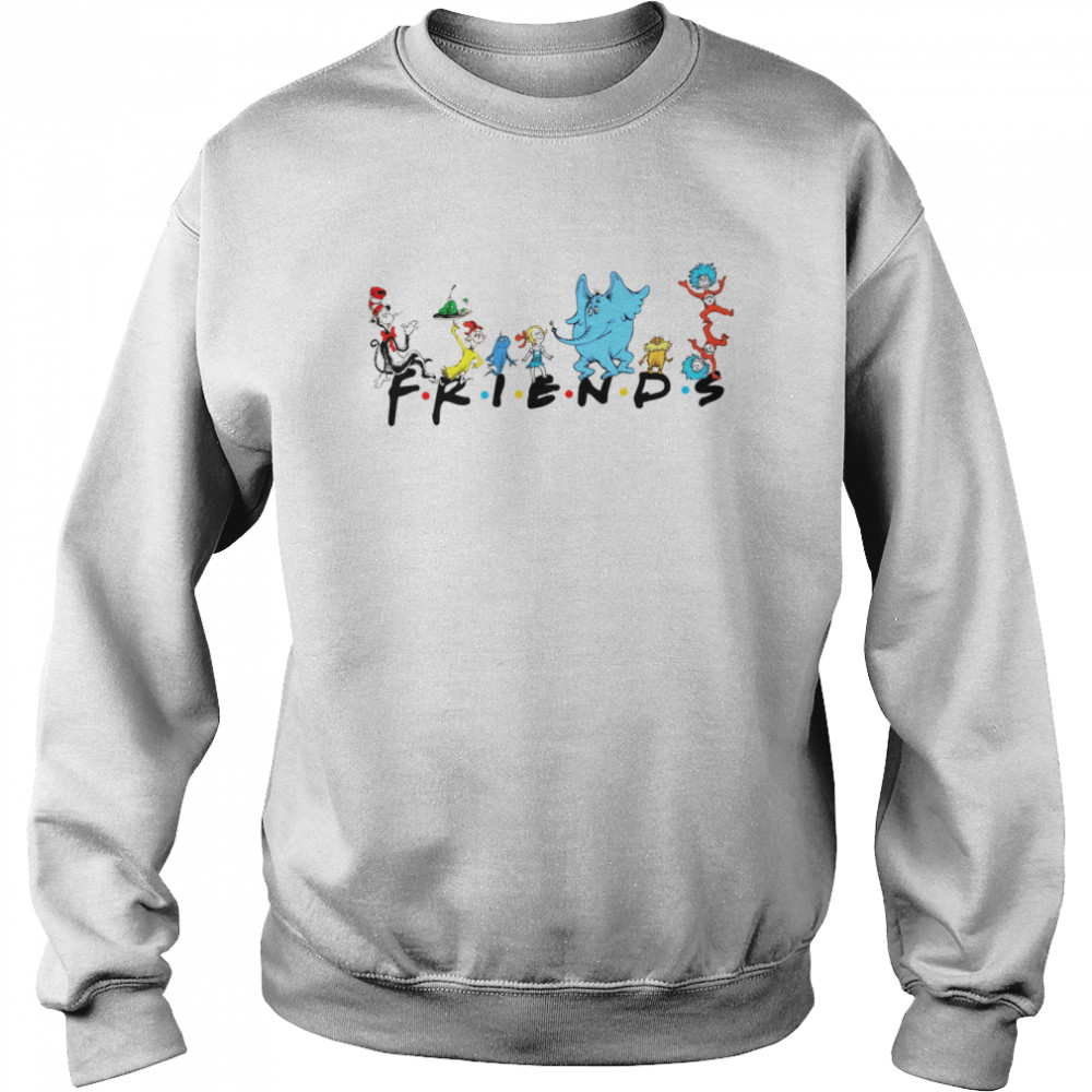 The Cat In The Hat Character Friends shirt Unisex Sweatshirt