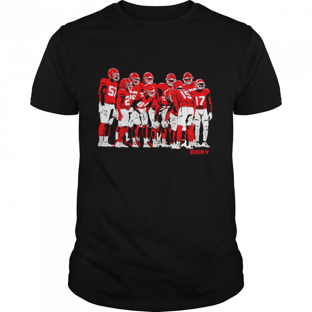 The Choir Huddle Kansas City Chiefs  Classic Men's T-shirt