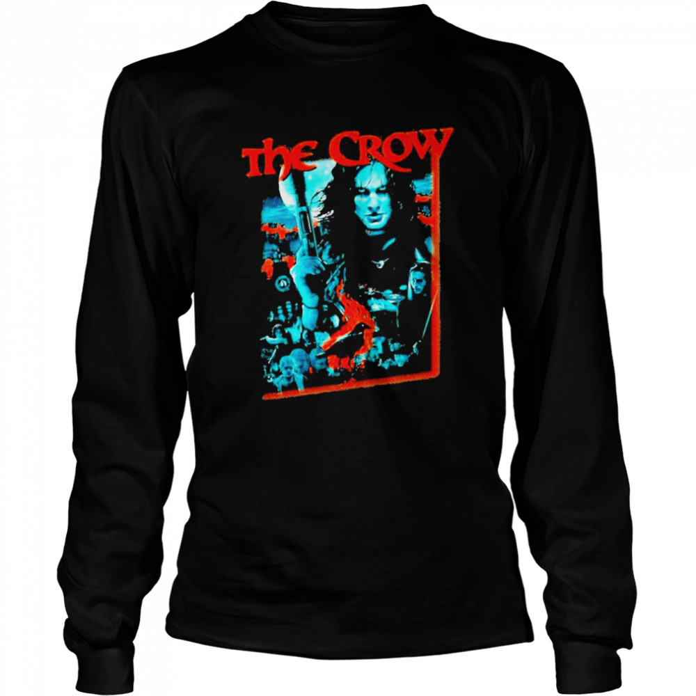 The Crow Thriller Movie Shirt 2 The Crow Thriller Movie Long Sleeved T-shirt