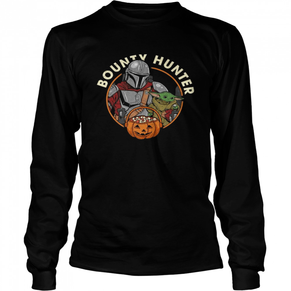 The Mandal Star Wars Candy Bounty Hunter Halloween shirt Long Sleeved T-shirt