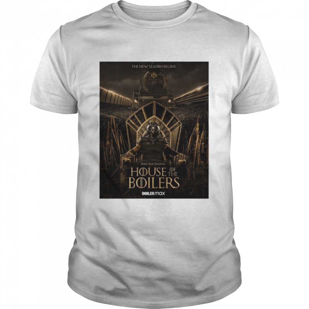 The New Season Begins Ross Ade Stadium House of the Boilers shirt 5 The New Season Begins Ross Ade Stadium House of the Boilers shirt Classic Men's T-shirt