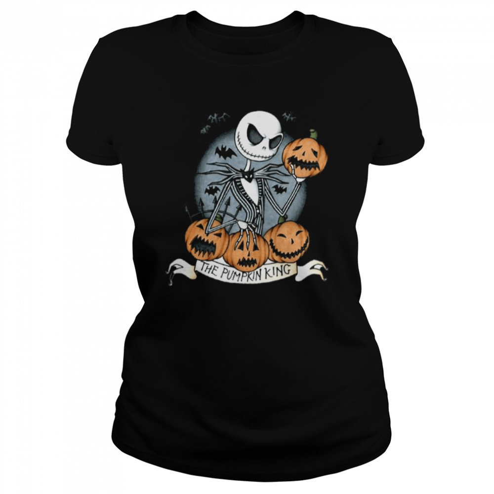 The Pumpkin King Nightmare Before Christmas Halloween shirt Classic Women's T-shirt