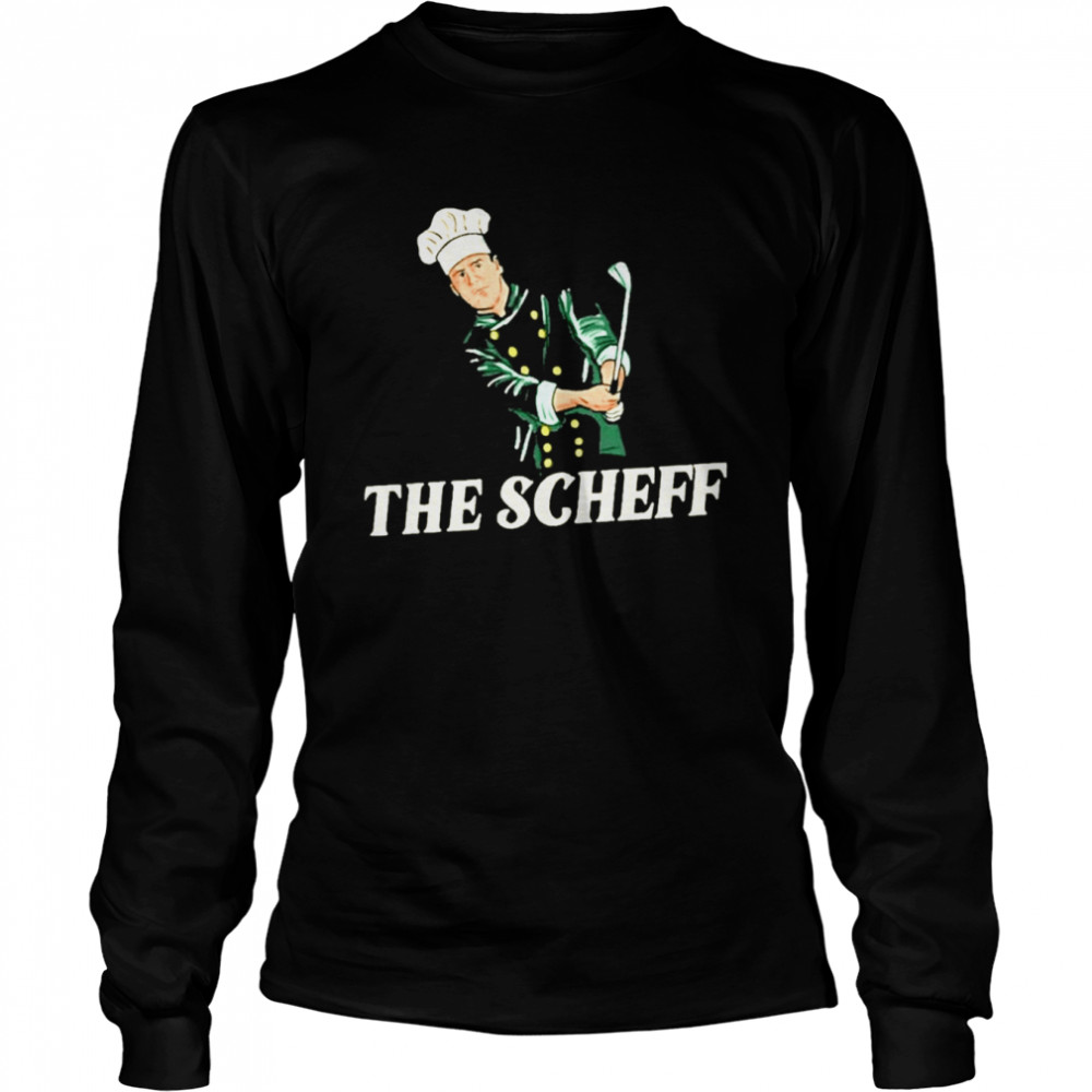 The Scheff Scottie Scheffler Vintage shirt 4 The Scheff Scottie Scheffler Vintage shirt Long Sleeved T-shirt