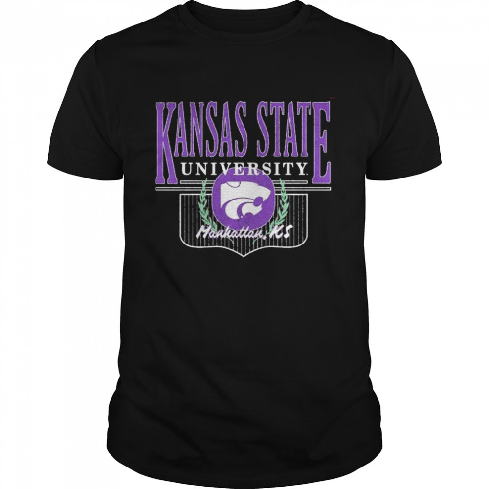 Vintage Kansas State University Emblem T- Classic Men's T-shirt