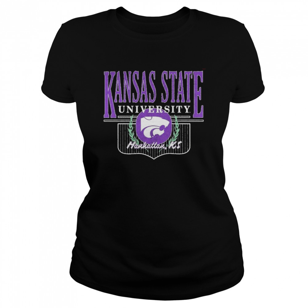 Vintage Kansas State University Emblem T-Shirt 1 Vintage Kansas State University Emblem T- Classic Women's T-shirt