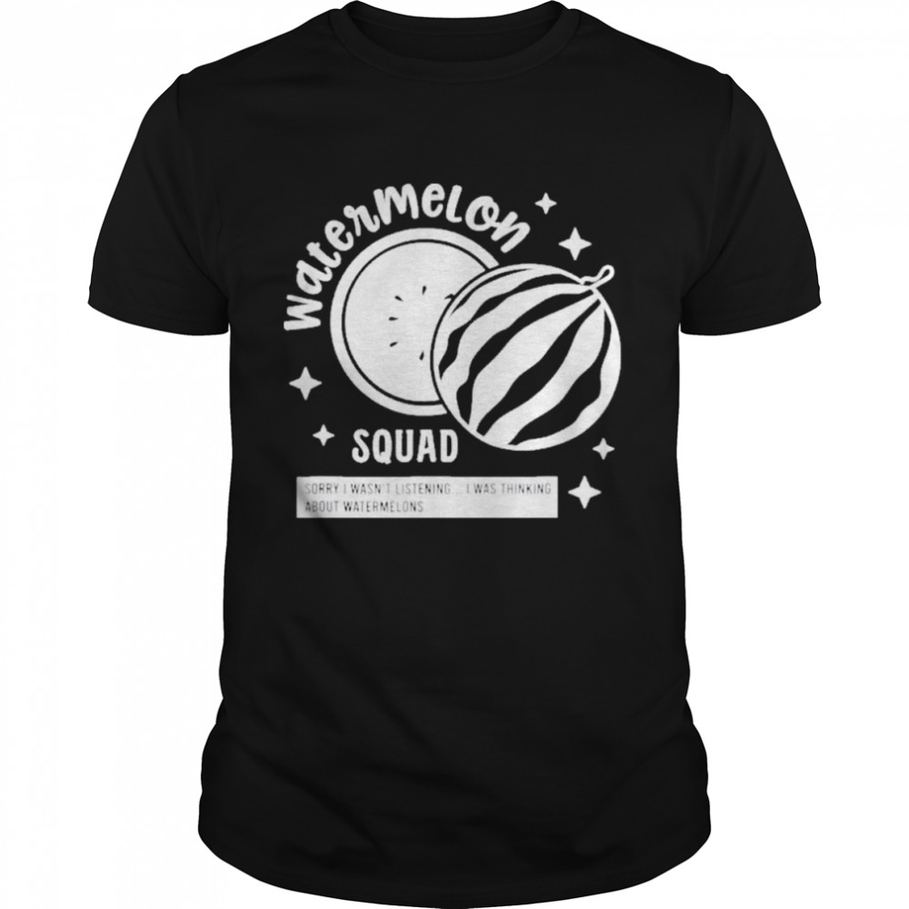 Watermelon Squad Team Tropical Fruits Shirt