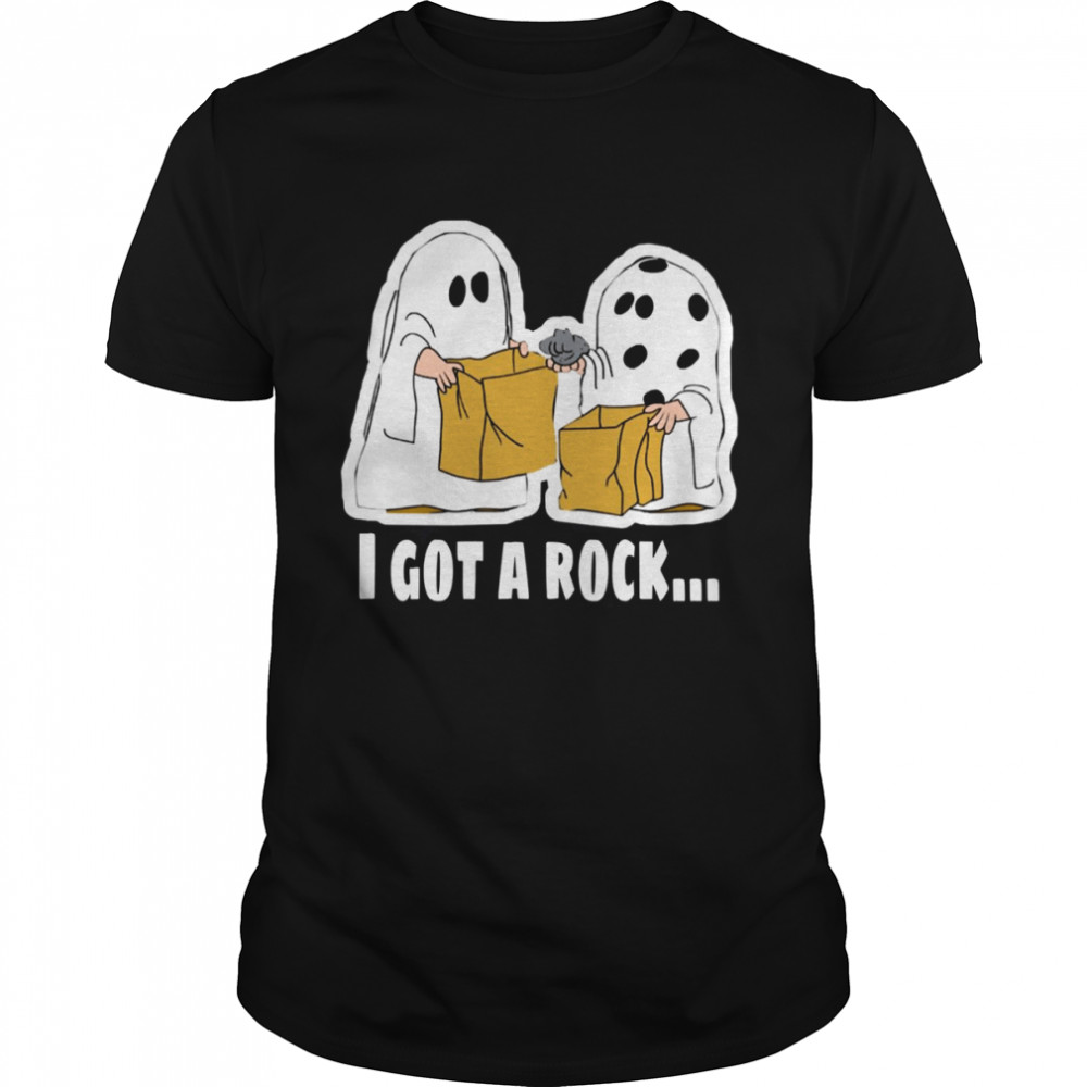 I Got A Rock Wghost Halloween shirt