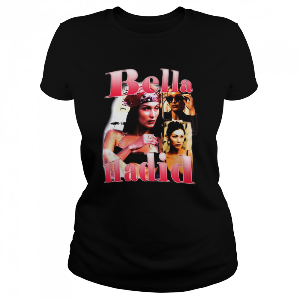 Bella Hadid Bella Hadid Retro Bella Hadid 90s shirt Classic Women's T-shirt