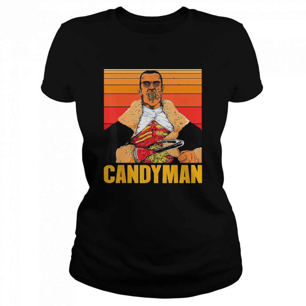 Candyman Goth Gothic Themed Original Graphic Horror Movie Buff shirt Classic Women's T-shirt