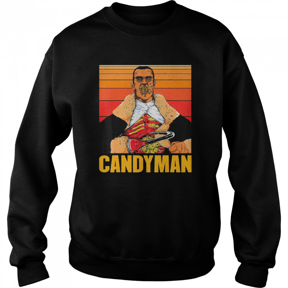 Candyman Goth Gothic Themed Original Graphic Horror Movie Buff shirt 7 Candyman Goth Gothic Themed Original Graphic Horror Movie Buff shirt Unisex Sweatshirt