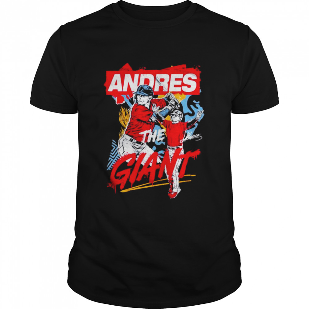 Andres Gimenez The Giant Shirt