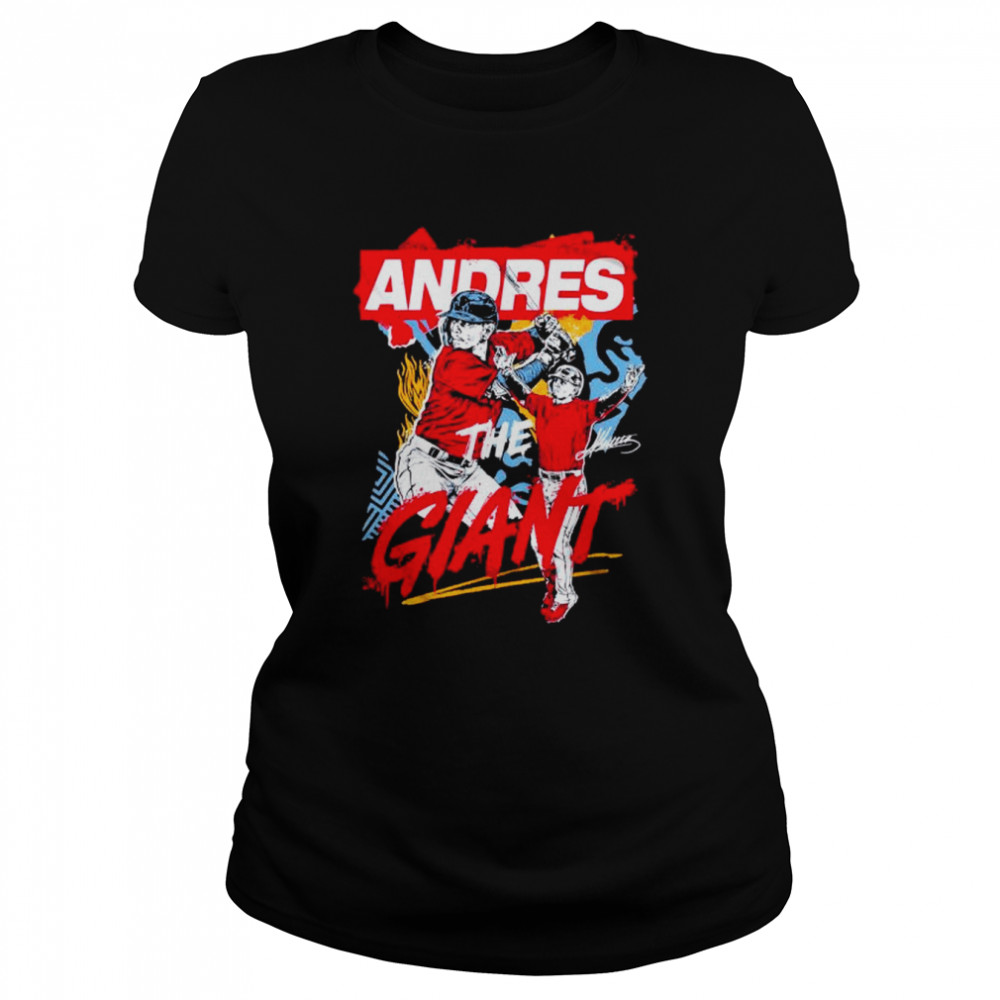 Andres Gimenez the Giant shirt Classic Women's T-shirt