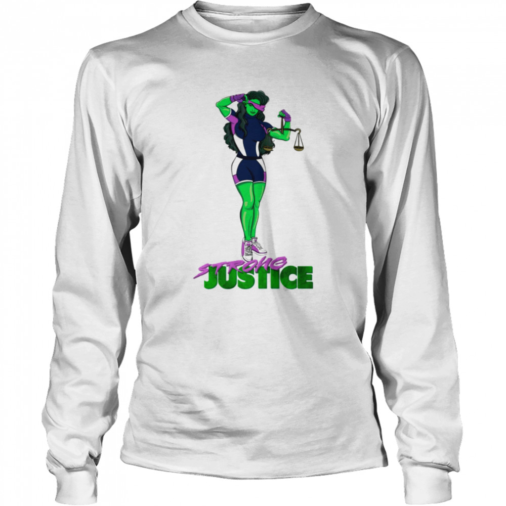 Case Of Strong Justice She Hulk Vintage shirt Long Sleeved T-shirt