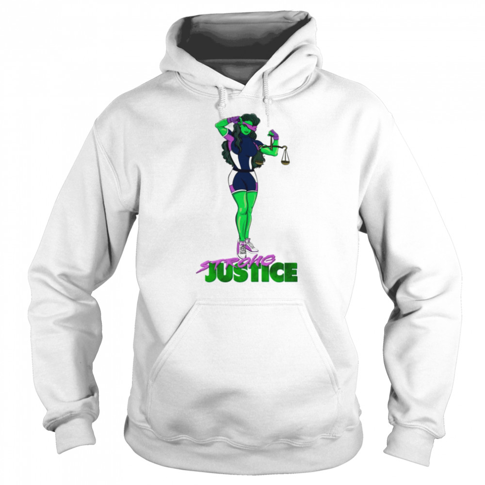 Case Of Strong Justice She Hulk Vintage shirt Unisex Hoodie