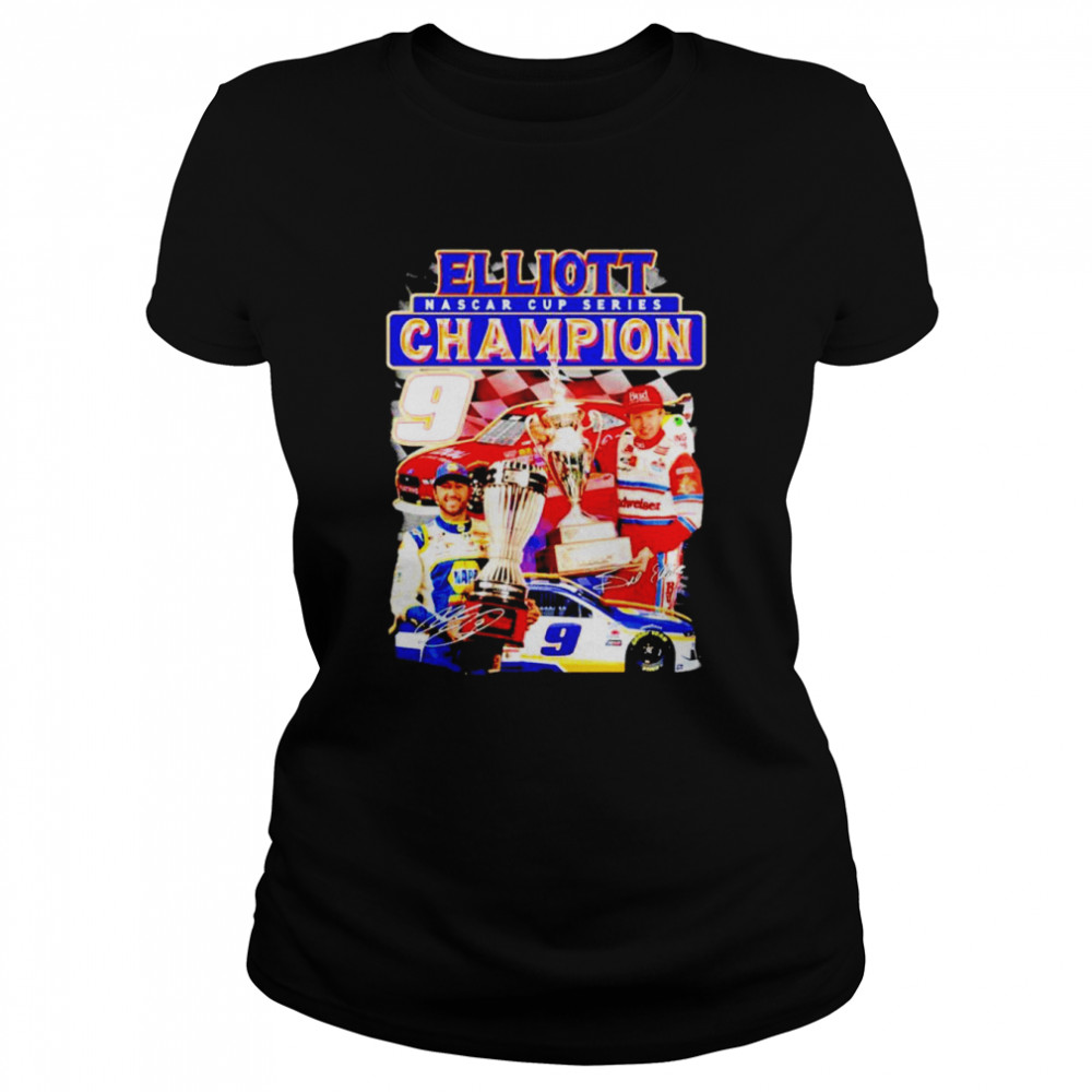 Chase Elliott Nascar cup series champion signatures shirt Classic Women's T-shirt