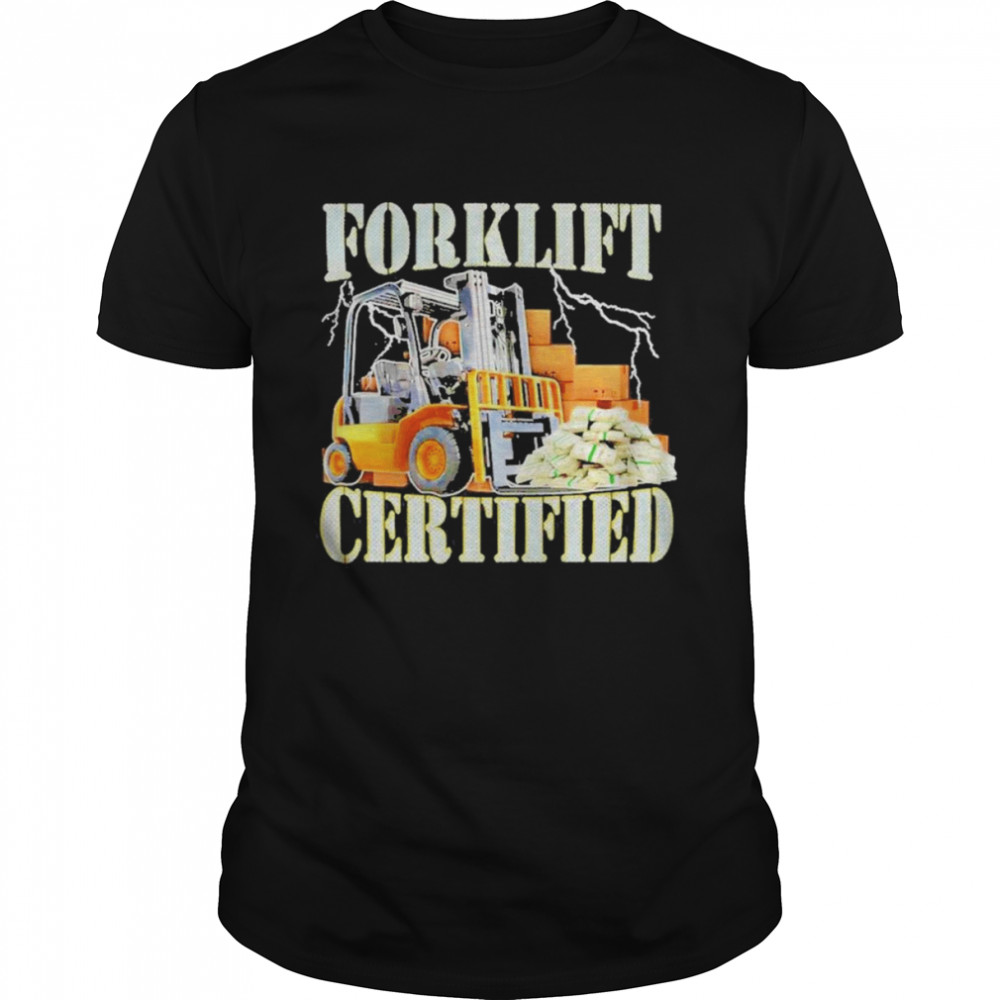forklift certified shirt Classic Men's T-shirt