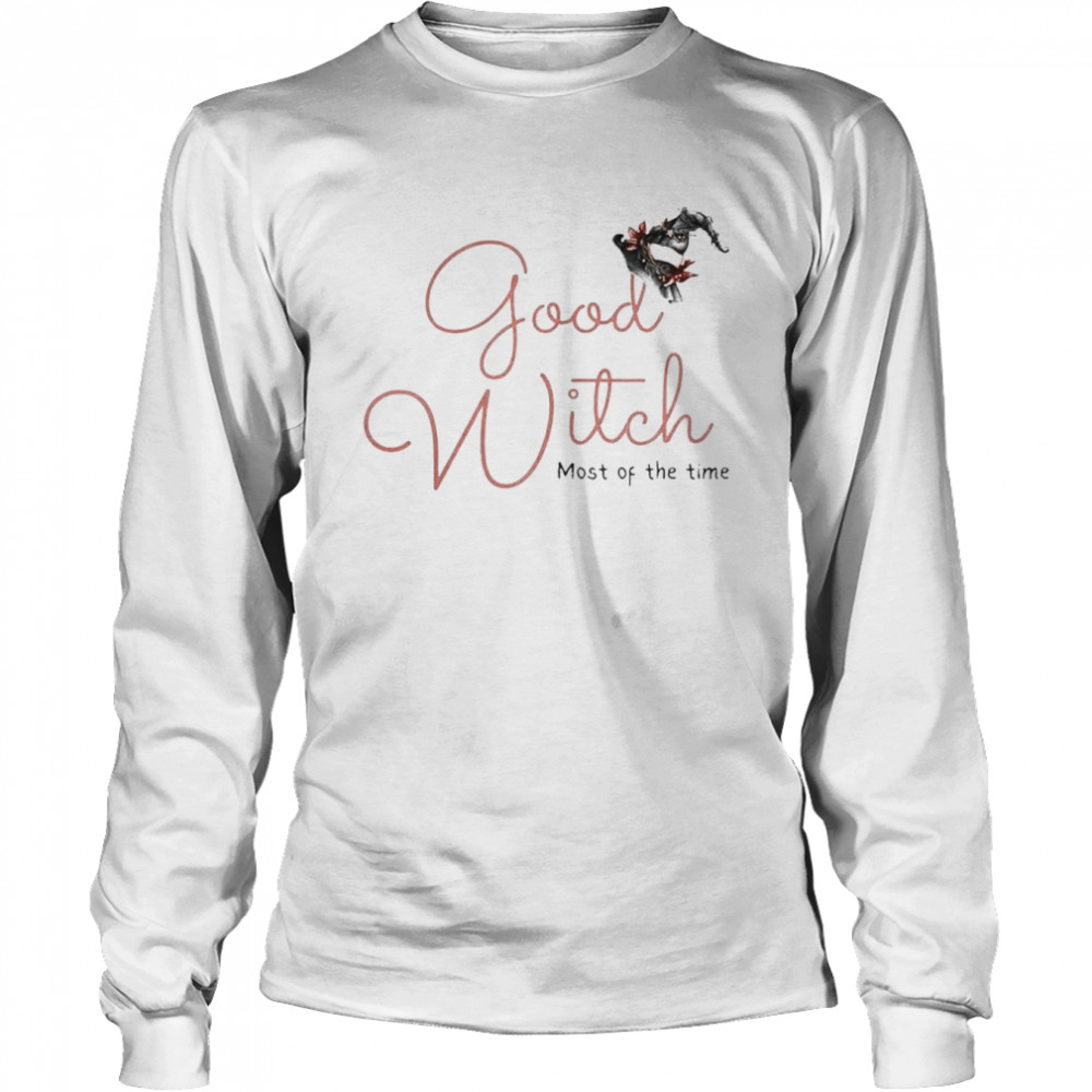 Good Witch most of the time Halloween T- Long Sleeved T-shirt