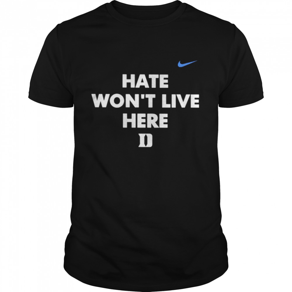 Hate won’t live here shirt Classic Men's T-shirt