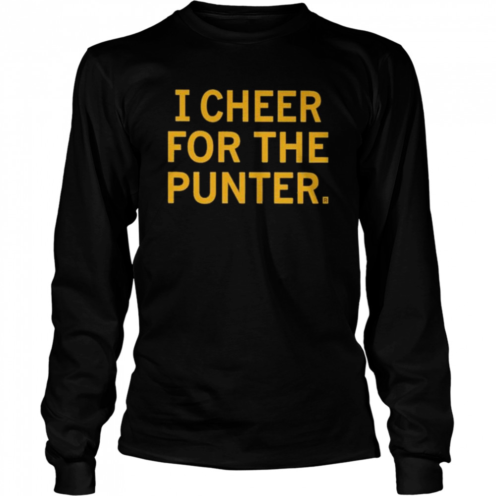 I Cheer For The Punter 2022 Tee Long Sleeved T-shirt