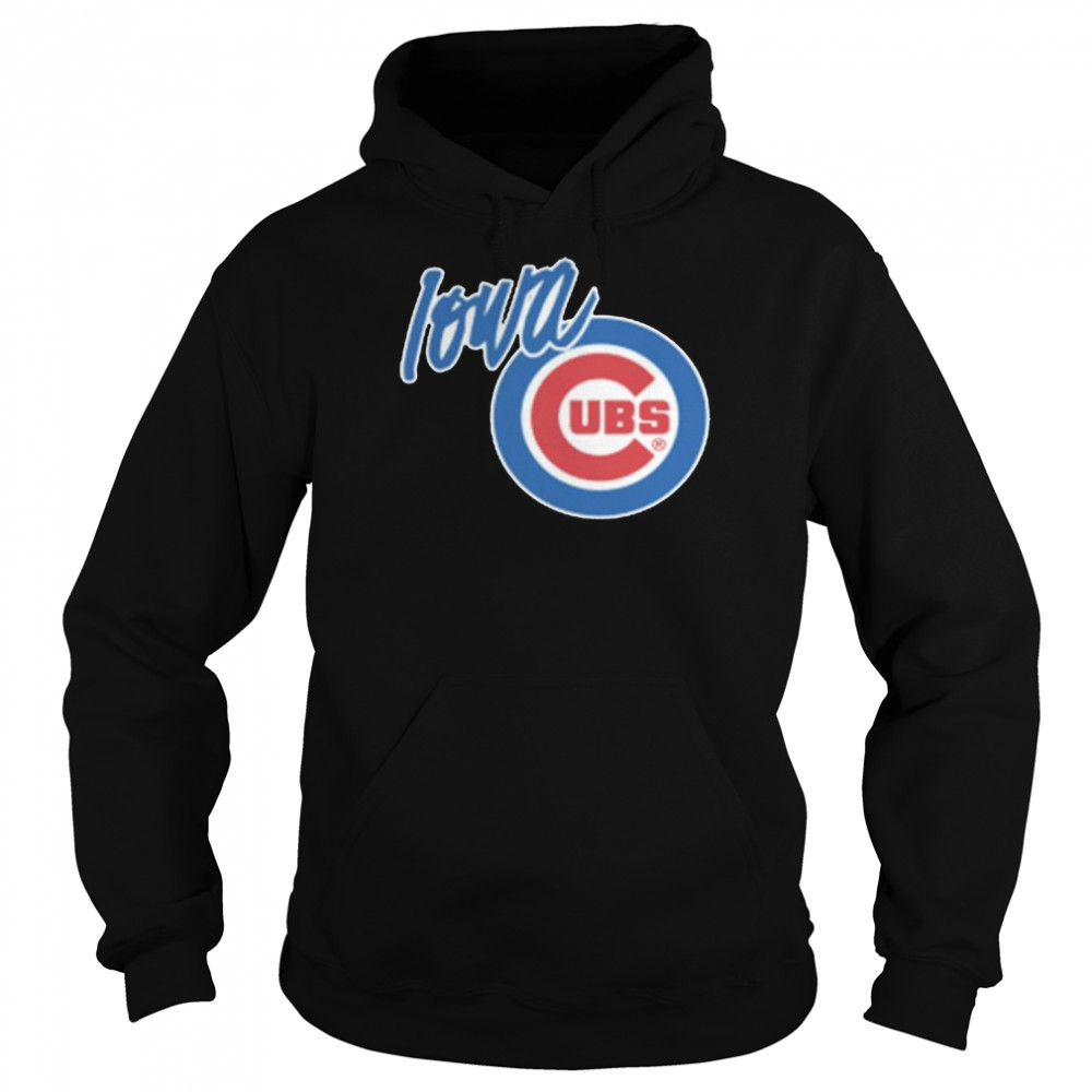 Milb Iowa Chicago Cubs logo 2022 shirt Unisex Hoodie