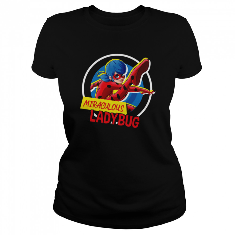 Miraculous Ladybug Jumpin’ Pose shirt 5 Miraculous Ladybug Jumpin’ Pose shirt Classic Women's T-shirt