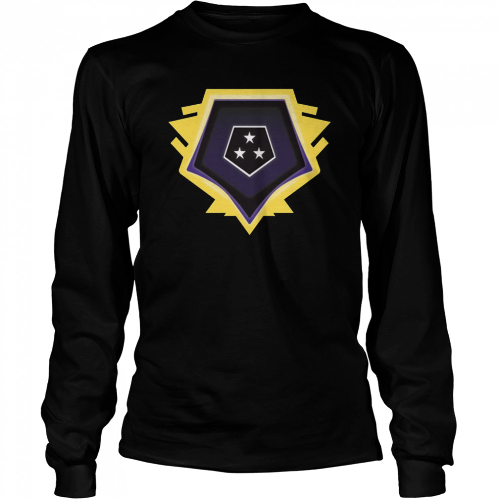 Onyx Rank Medal Halo Infinite shirt Long Sleeved T-shirt