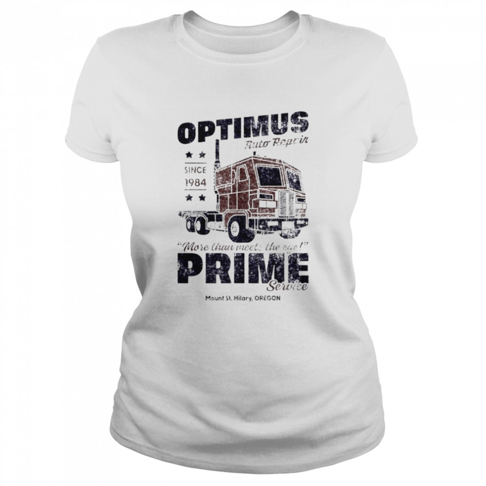 Optimus Prime more than meets the eye shirt Classic Women's T-shirt