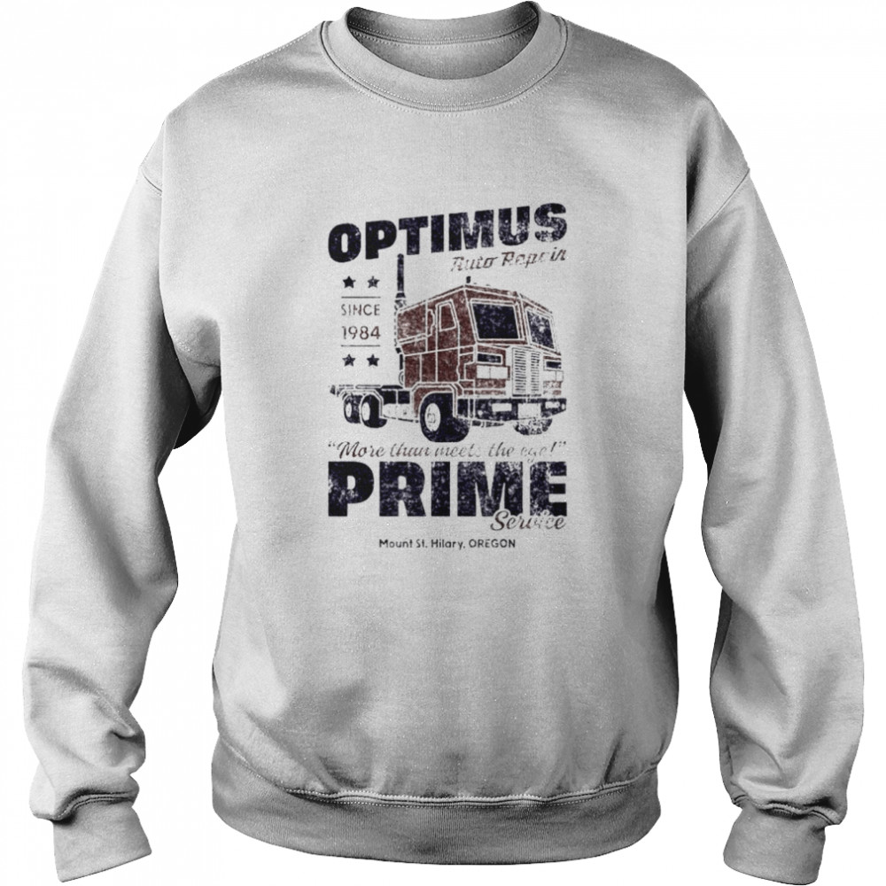 Optimus Prime more than meets the eye shirt Unisex Sweatshirt