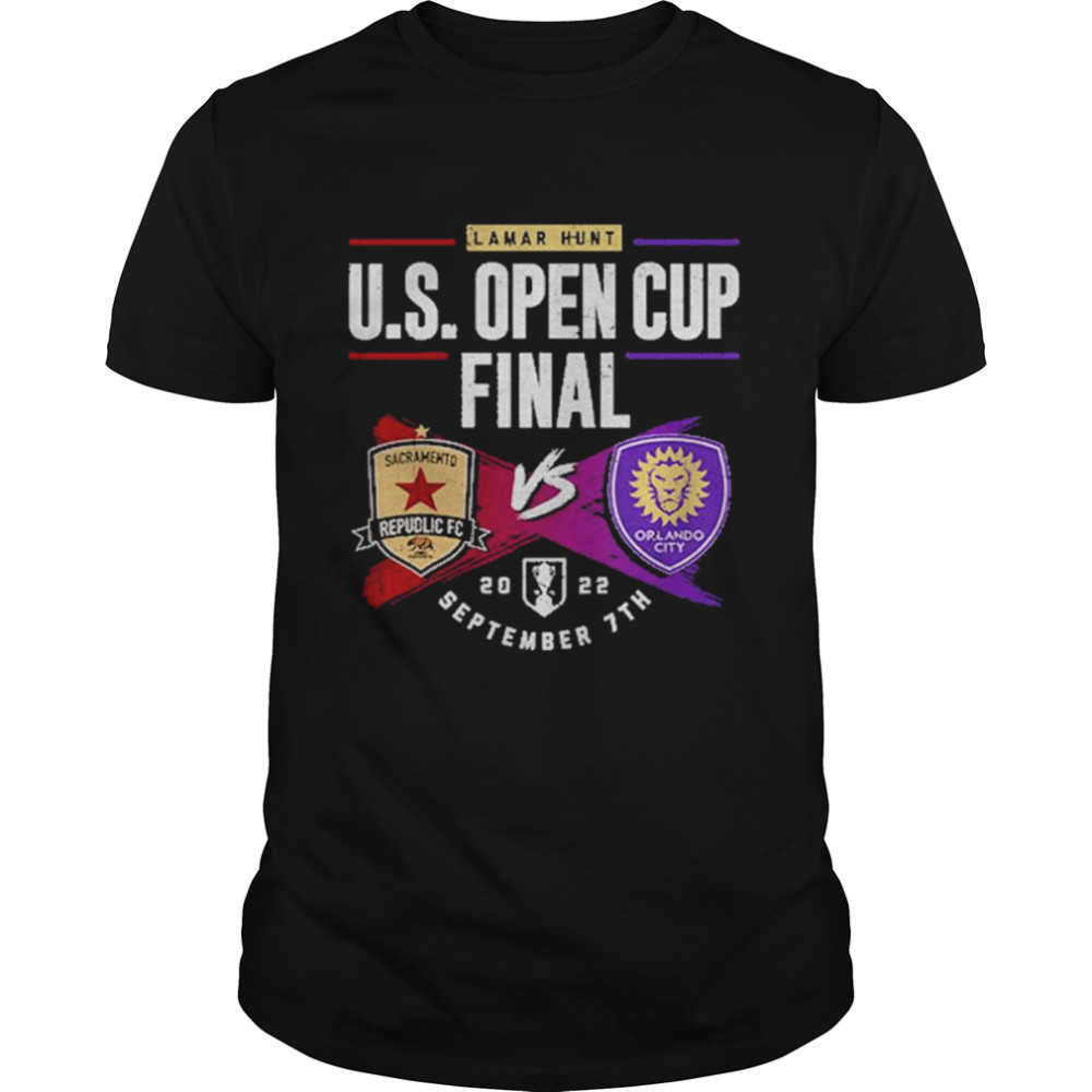 Republic Fc vs Orlando City U.S. Open Cup 2022 Match up Lamar Hunt shirt Classic Men's T-shirt