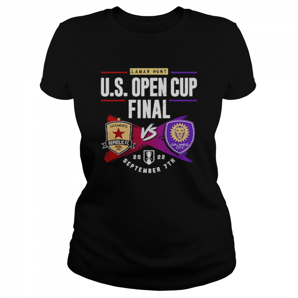 Republic Fc vs Orlando City U.S. Open Cup 2022 Match up Lamar Hunt shirt 5 Republic Fc vs Orlando City U.S. Open Cup 2022 Match up Lamar Hunt shirt Classic Women's T-shirt