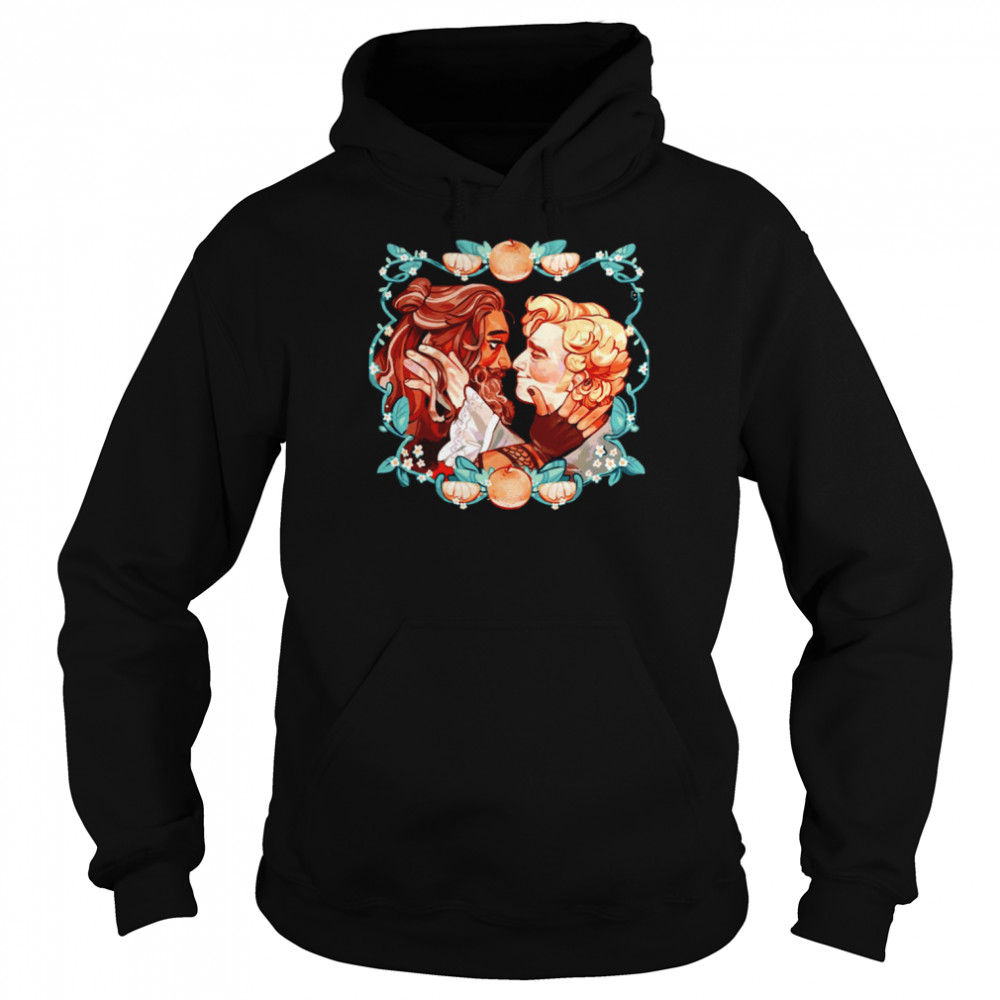 Romantic Blackbeard And Stede Cuddle Love Our Flag Means Death shirt 8 Romantic Blackbeard And Stede Cuddle Love Our Flag Means Death shirt Unisex Hoodie
