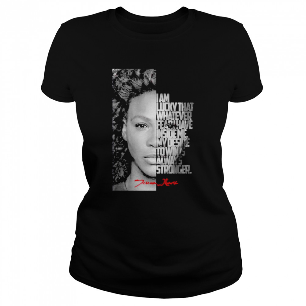 Serena Williams greatest female athlete T-shirt 5 Serena Williams greatest female athlete T-shirt Classic Women's T-shirt