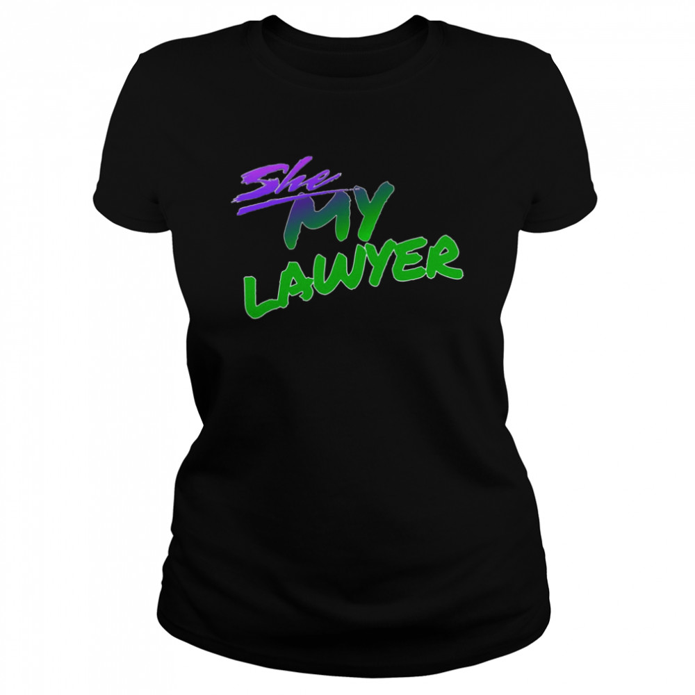 She My Lawter She Hulk shirt Classic Women's T-shirt