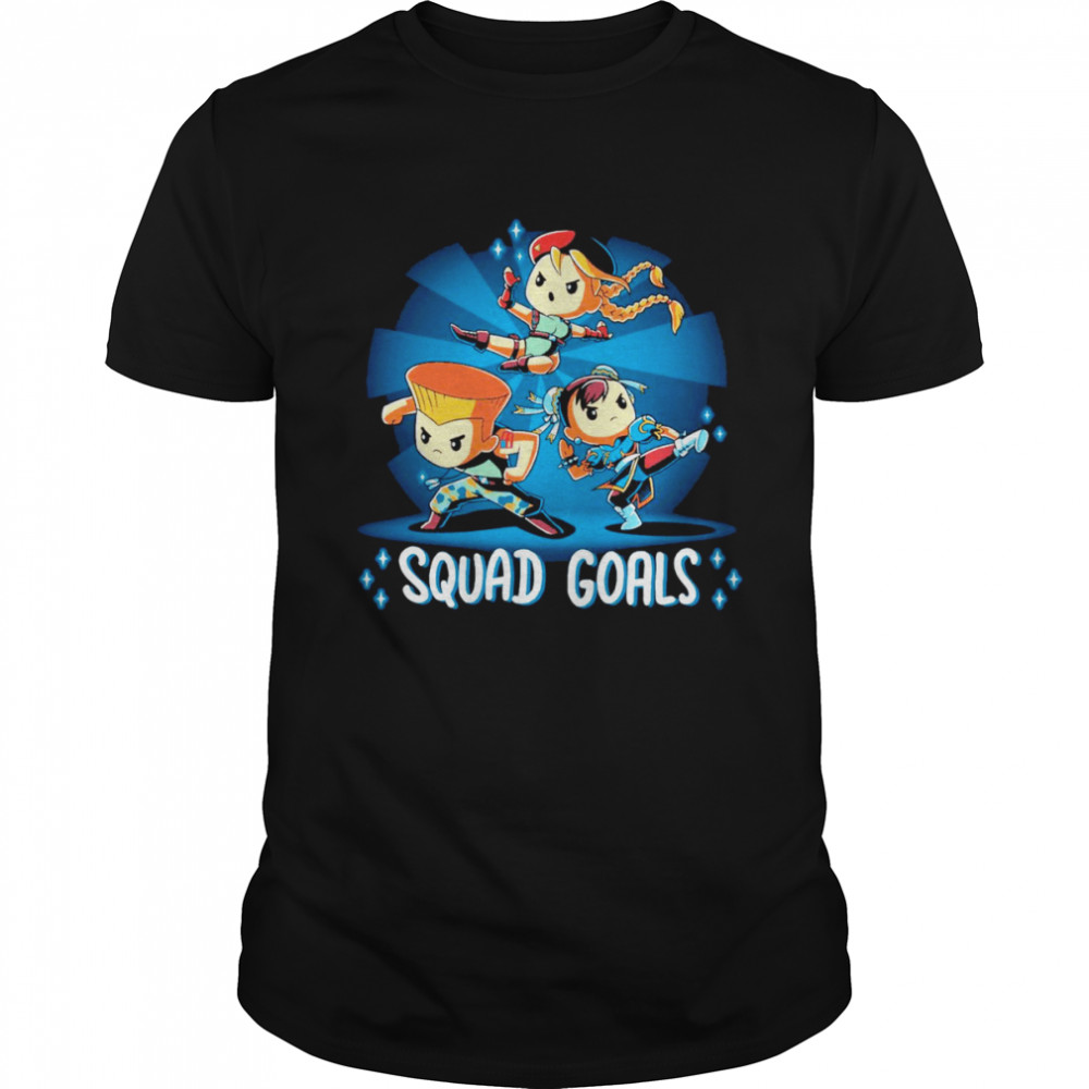 TeeTurtle Capcom Squad Goals Shirt