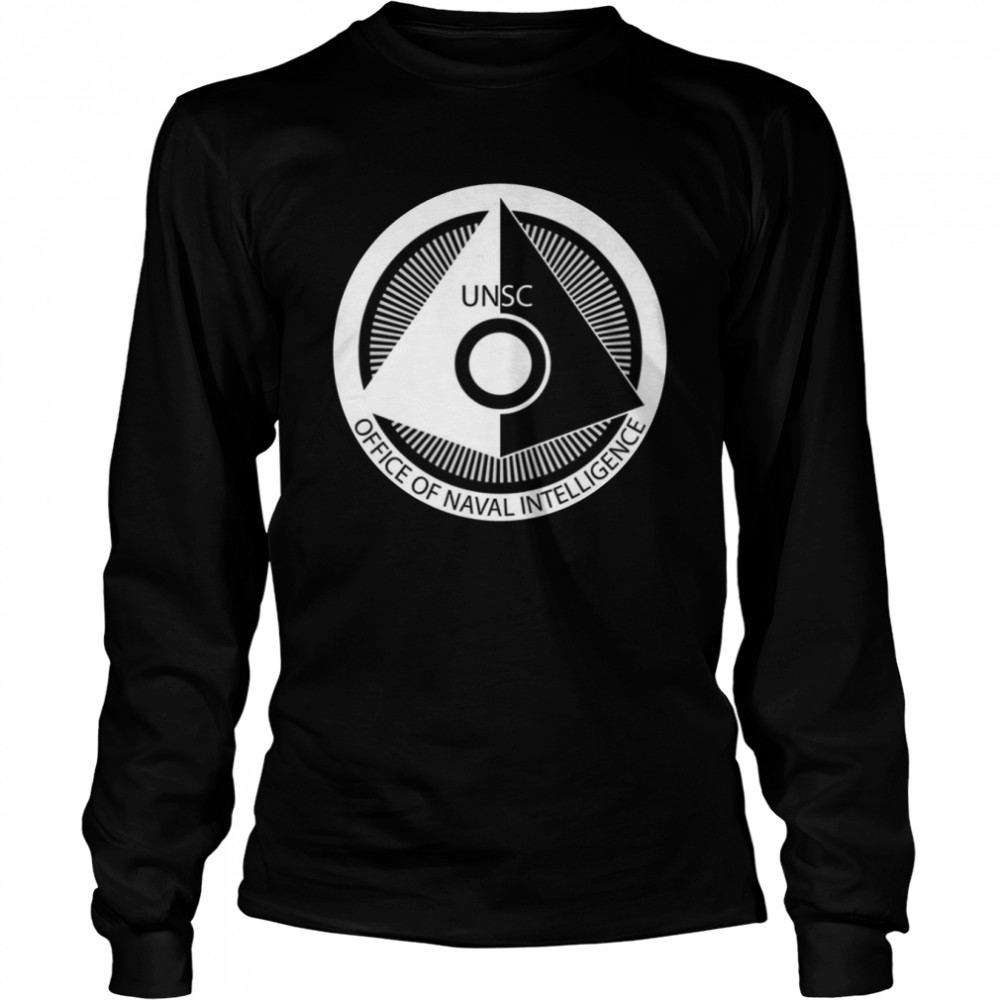 UNSC Office Of Naval Intelligence Logo Halo Infinite shirt Long Sleeved T-shirt