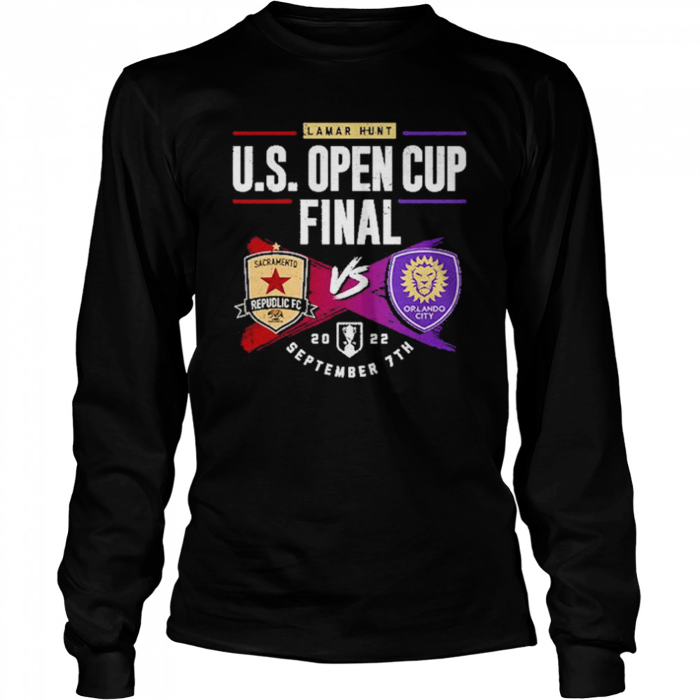 U.S. Open Cup 2022 Match up Lamar Hunt shirt 6 U.S. Open Cup 2022 Match up Lamar Hunt shirt Long Sleeved T-shirt