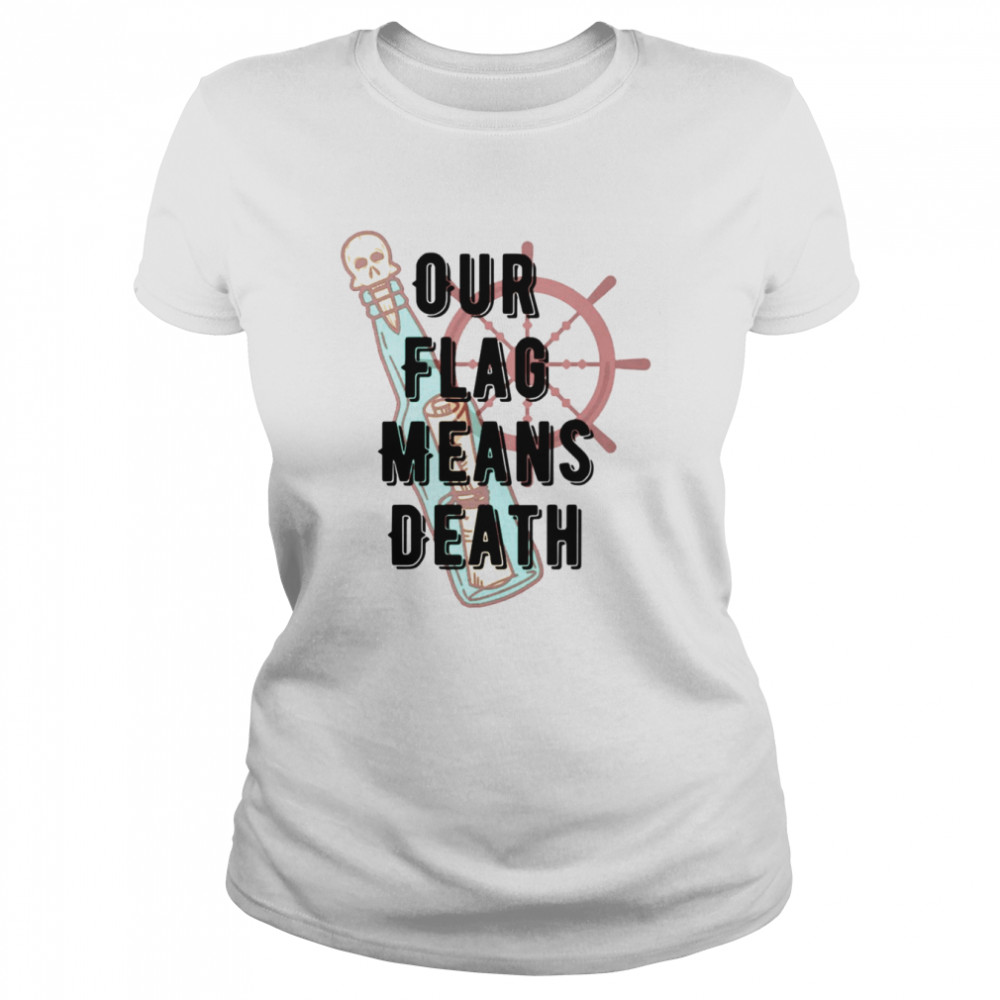 Vintage Oldschool Our Flag Means Death Taika Waititi shirt 5 Vintage Oldschool Our Flag Means Death Taika Waititi shirt Classic Women's T-shirt