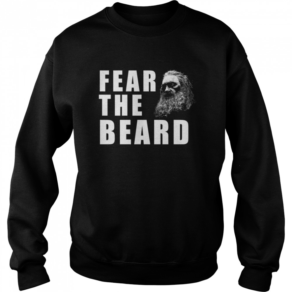 Vintage Our Flag Means Death Blackbeard Fear The Beard shirt Unisex Sweatshirt