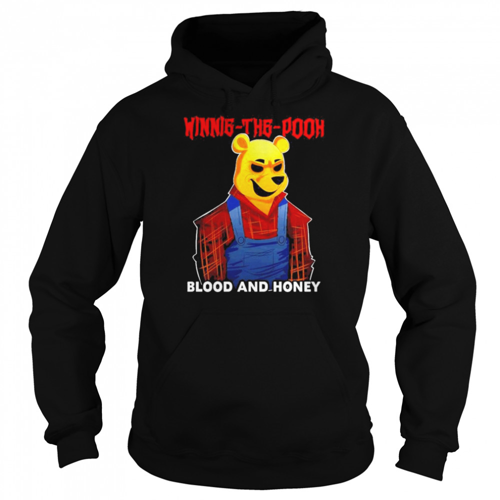 Winnie The Pooh Blood And Honey Halloween 2022 Unisex Hoodie