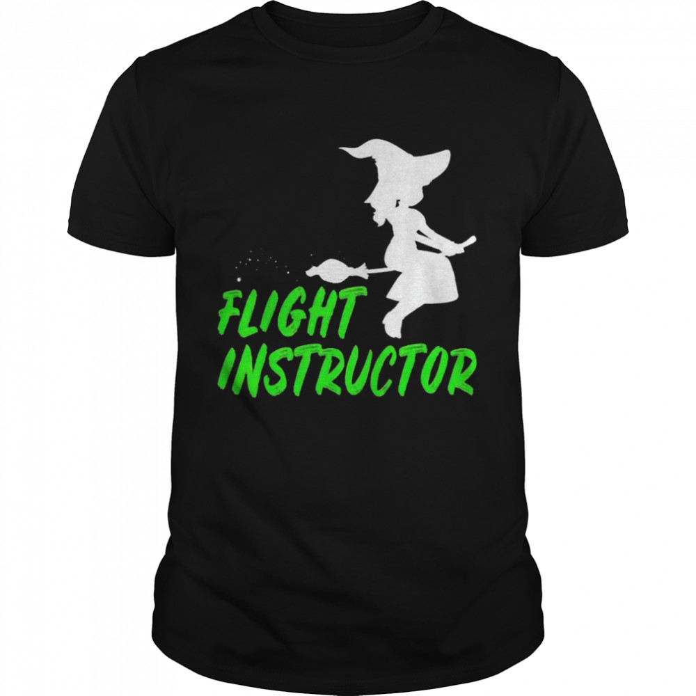Witch flight instructor shirt Classic Men's T-shirt