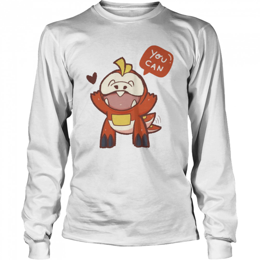 You Can Fuecoco Art Fuecoco Evolution Line Fuecoco shirt 6 You Can Fuecoco Art Fuecoco Evolution Line Fuecoco shirt Long Sleeved T-shirt