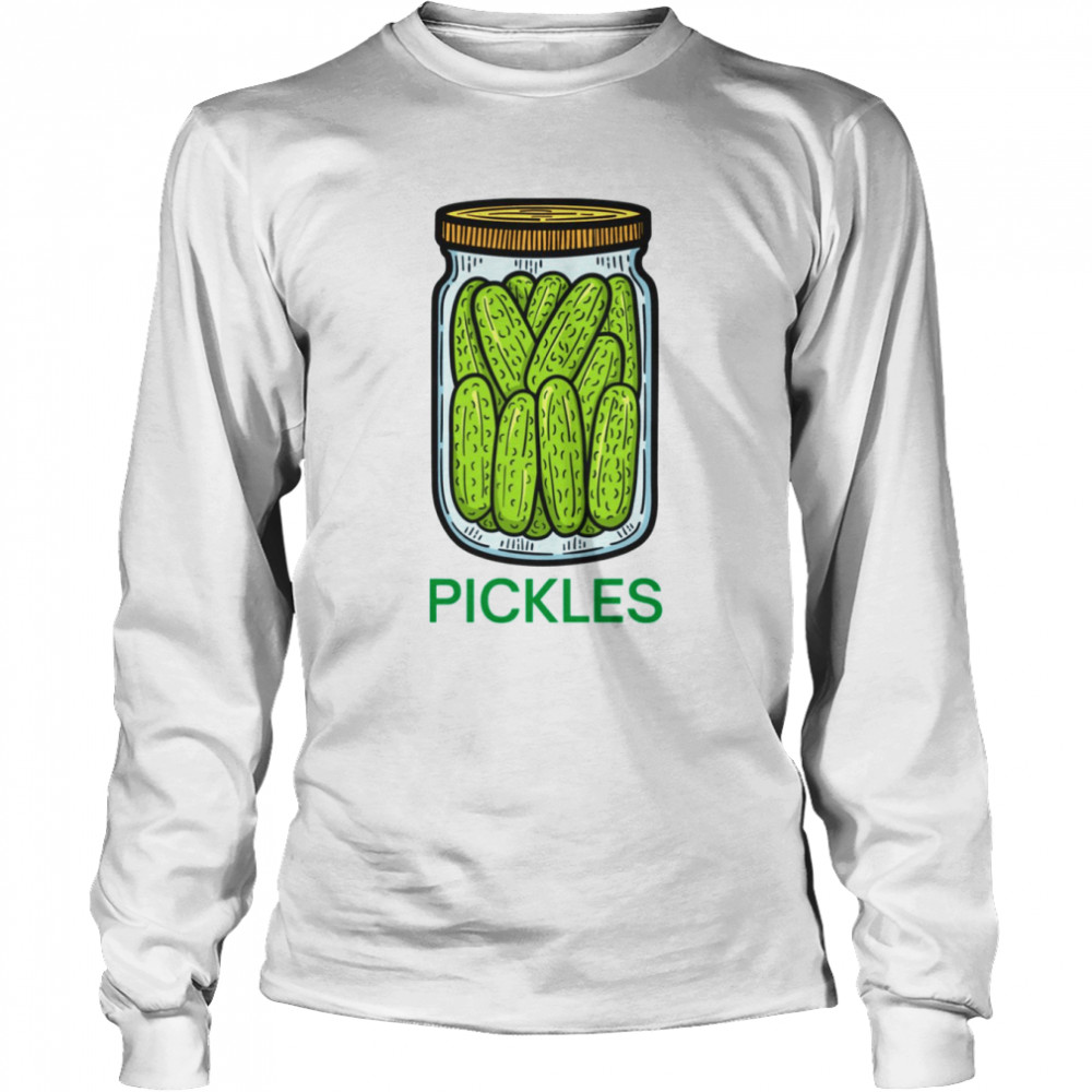 A Bottle Of Pickles Rick And Morty shirt Long Sleeved T-shirt