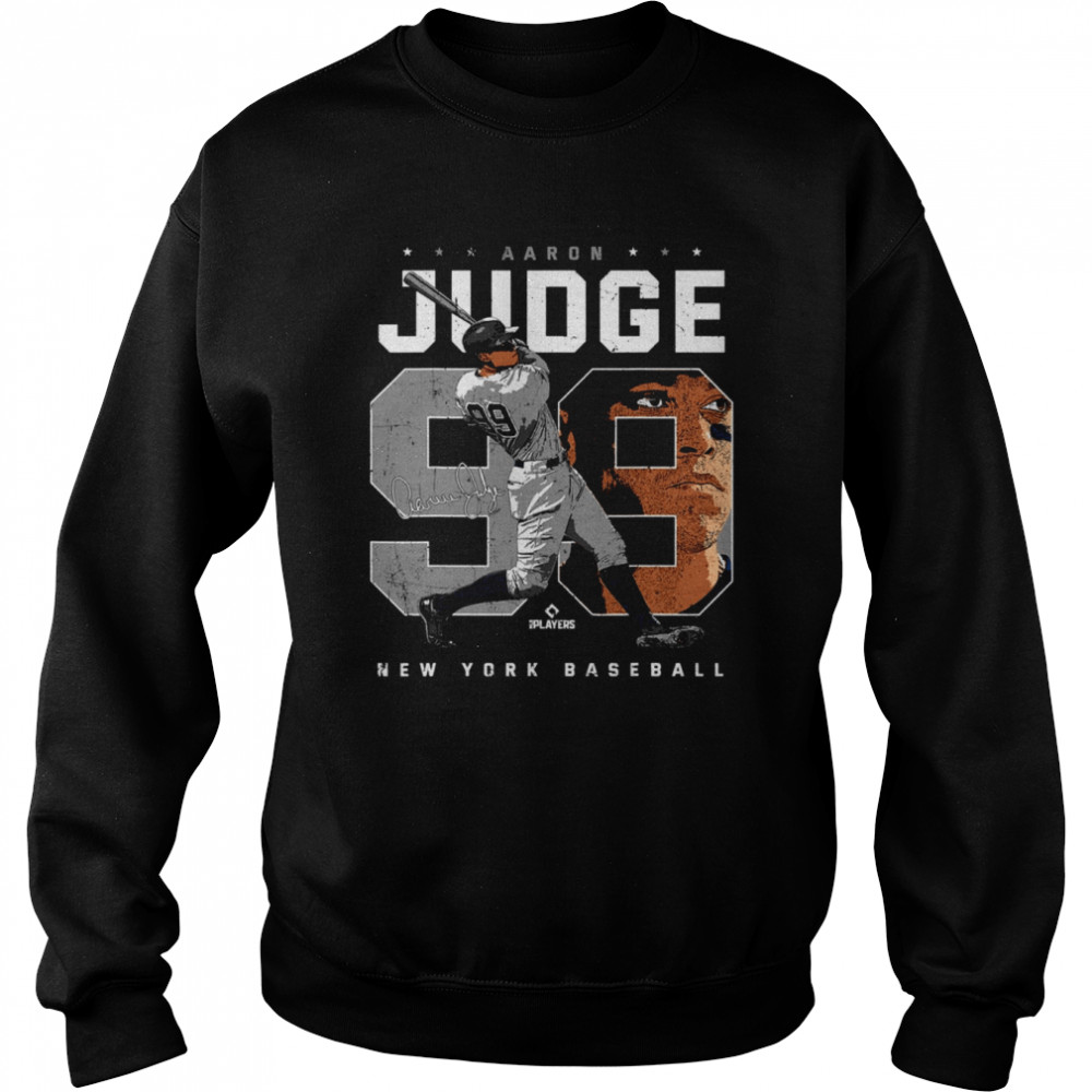 Aaron Judge Number 99 Portrait Baj New York Mlb shirt Unisex Sweatshirt