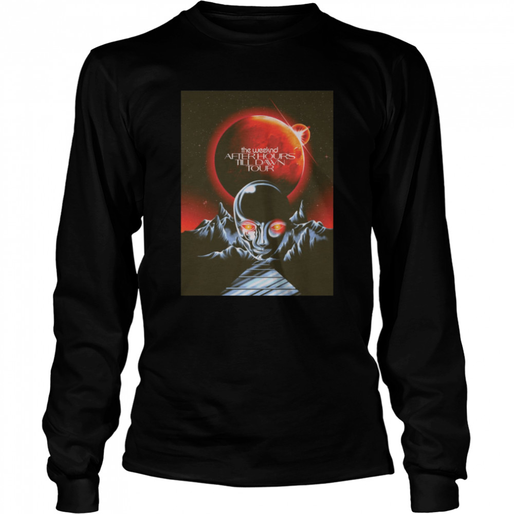 After Hours Till Dawn Tour The Weeknd shirt Long Sleeved T-shirt