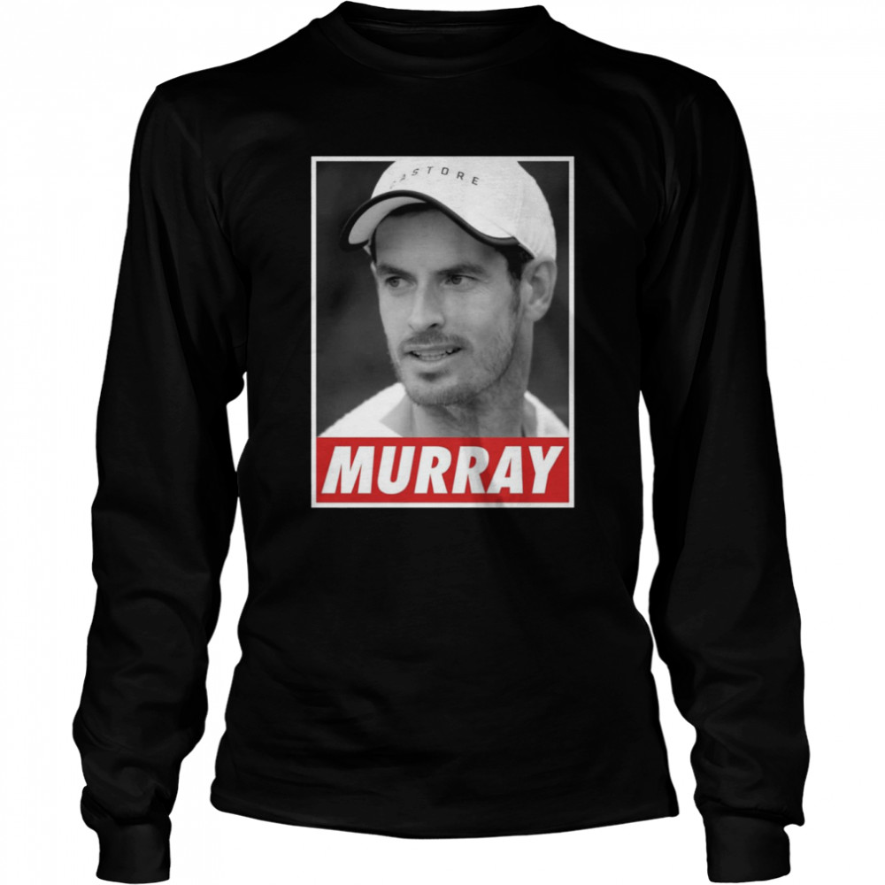 Andy Murray Obey shirt Long Sleeved T-shirt