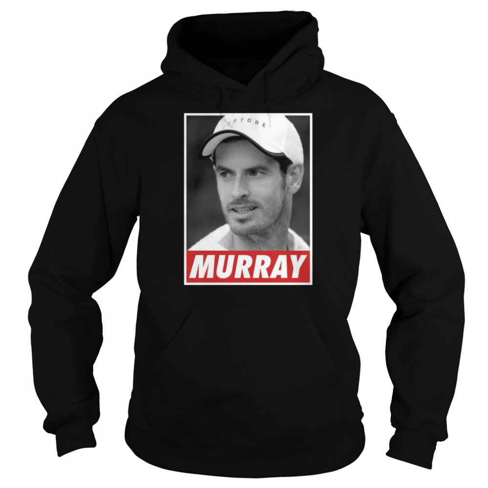 Andy Murray Obey shirt Unisex Hoodie