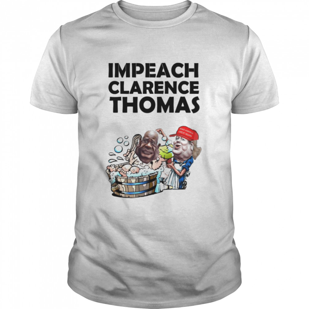Arrest Ginni Thomas Impeach Clarence Thomas shirt Classic Men's T-shirt