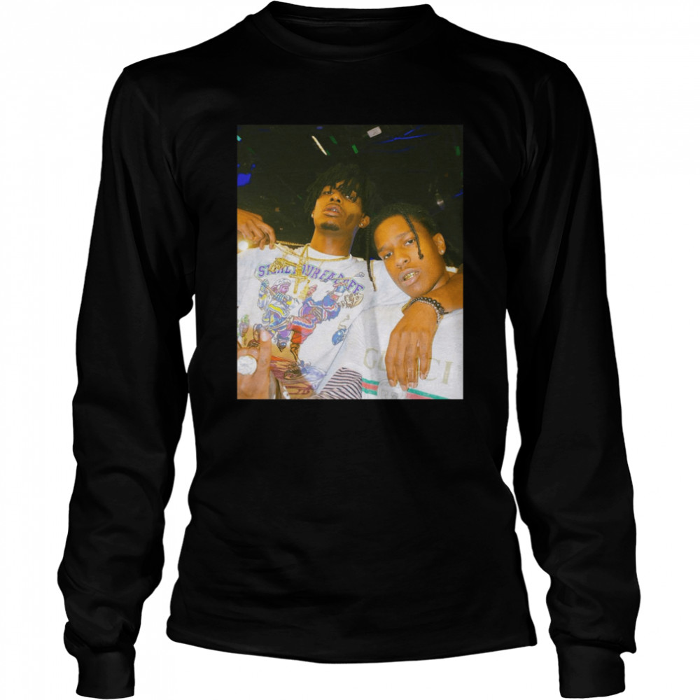 Asap Rocky & Playboi Carti shirt Long Sleeved T-shirt